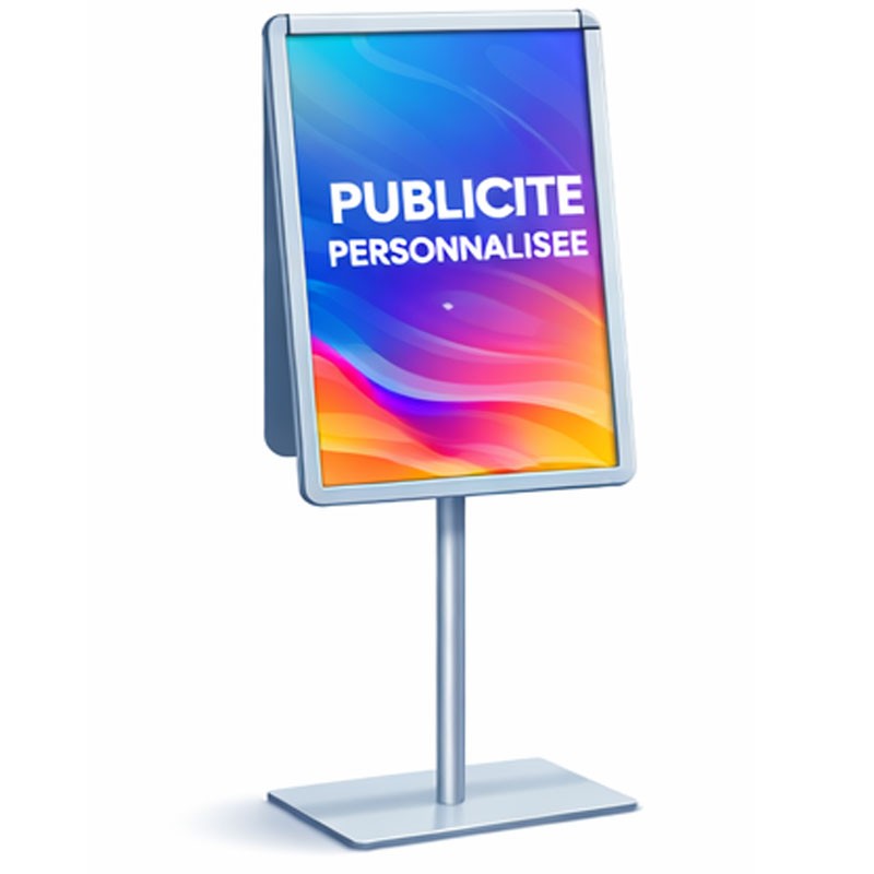 Porte affiche sur pied