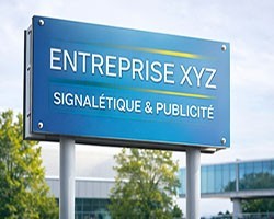 Impression panneaux publicitaires PVC, Dibond et Akilux