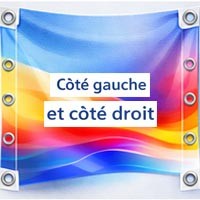 SUR LES COTÉS GAUCHE ET DROIT